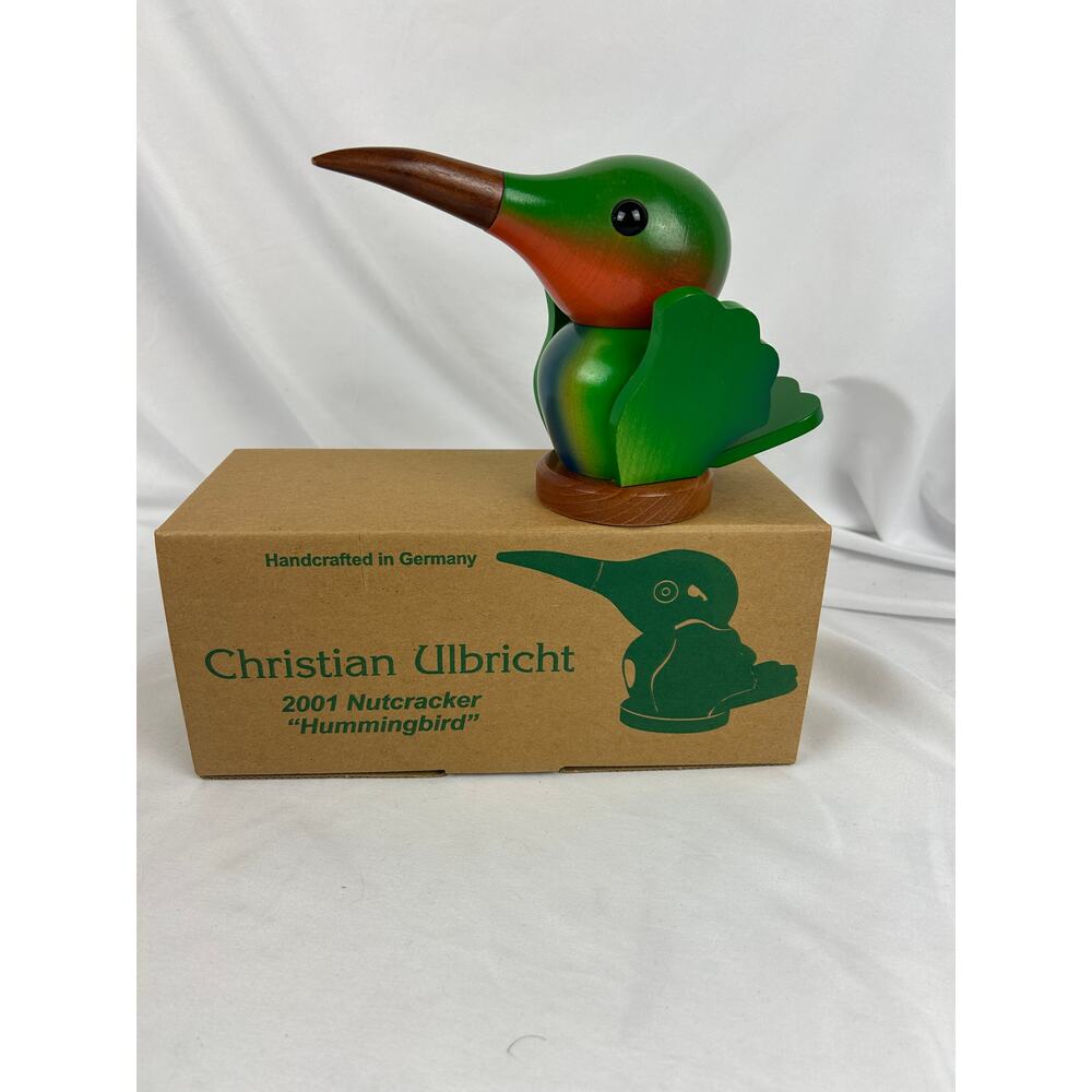 Christian Ulbricht Hummingbird Nutcracker 2001 Signed Limited Germany w Box
